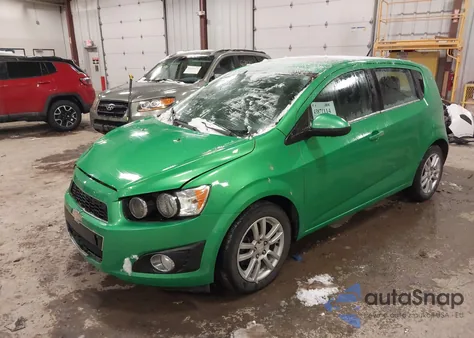 2014 Chevrolet Sonic Lt Auto из США, поврежденный, VIN 1G1JC6SH4E4212409